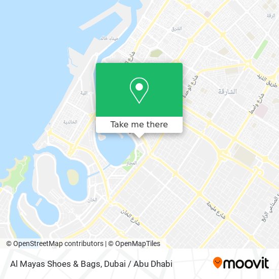 Al Mayas Shoes & Bags map