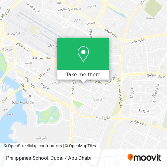 Philippines School map