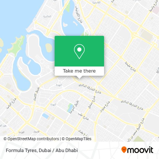 Formula Tyres map