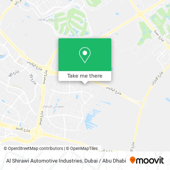 Al Shirawi Automotive Industries map