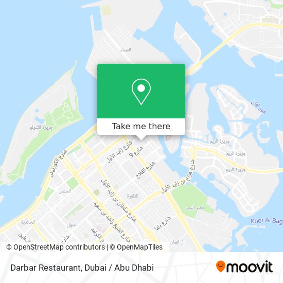 Darbar Restaurant map