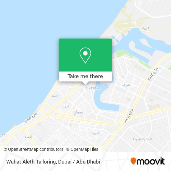 Wahat Aleth Tailoring map