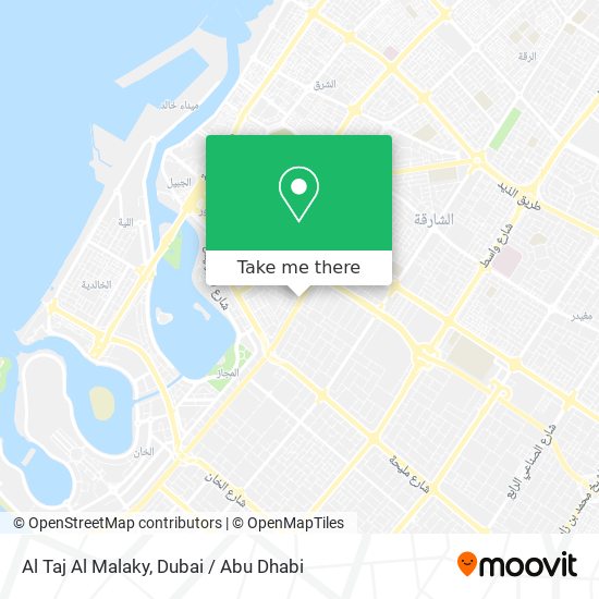 Al Taj Al Malaky map