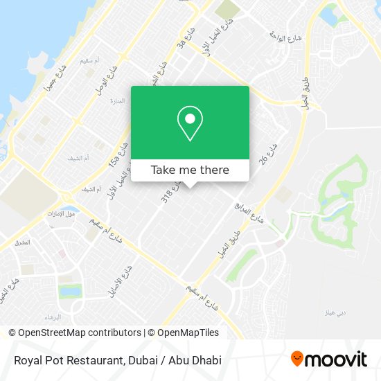 Royal Pot Restaurant map