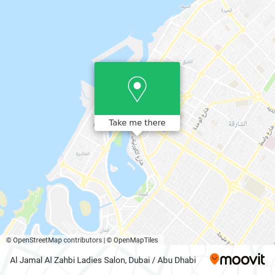 Al Jamal Al Zahbi Ladies Salon map