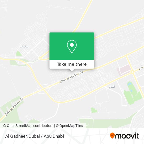 Al Gadheer map