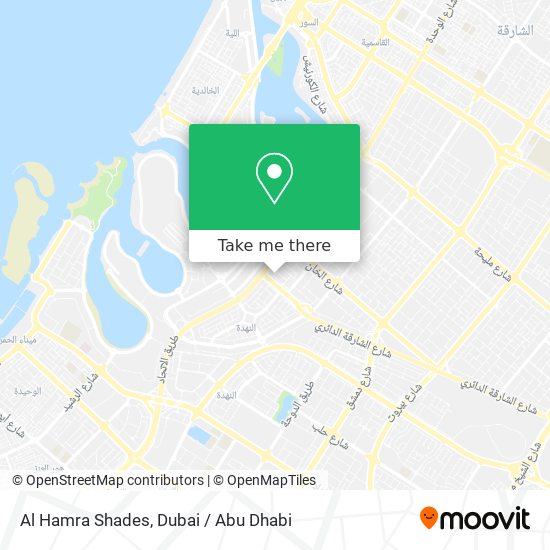 Al Hamra Shades map