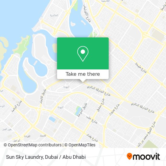 Sun Sky Laundry map