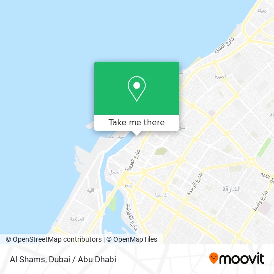 Al Shams map