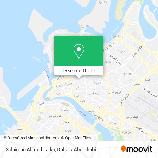 Sulaiman Ahmed Tailor map