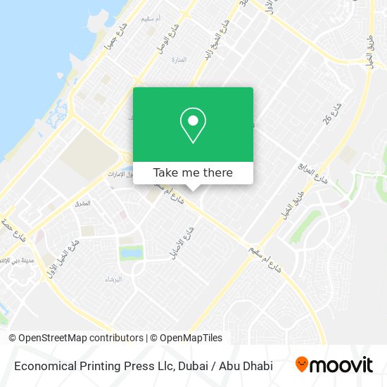 Economical Printing Press Llc map