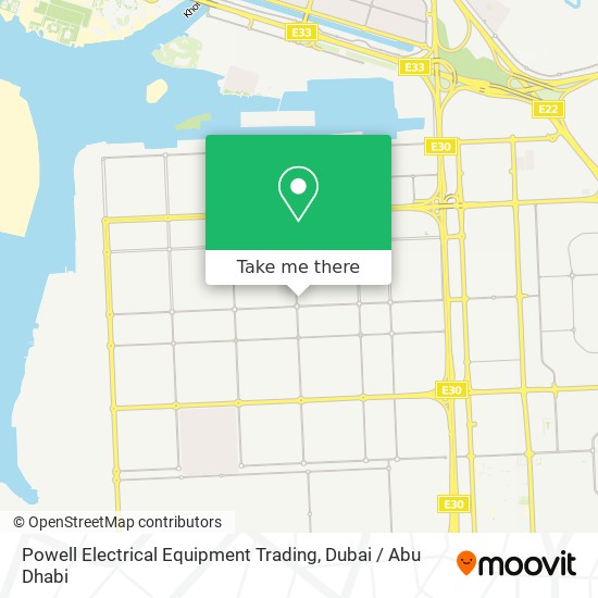 Powell Electrical Equipment Trading map