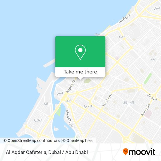 Al Aqdar Cafeteria map