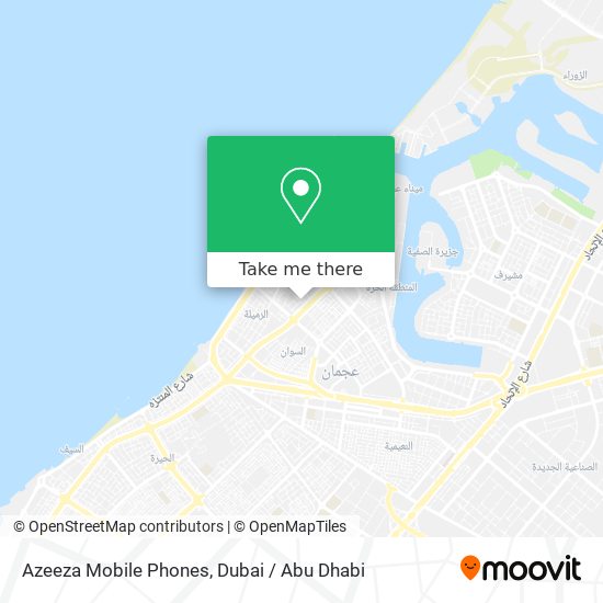 Azeeza Mobile Phones map