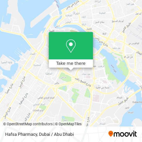 Hafsa Pharmacy map