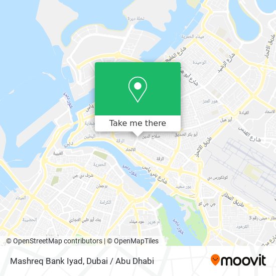 Mashreq Bank Iyad map