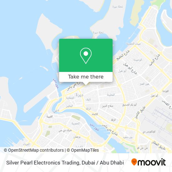 Silver Pearl Electronics Trading map