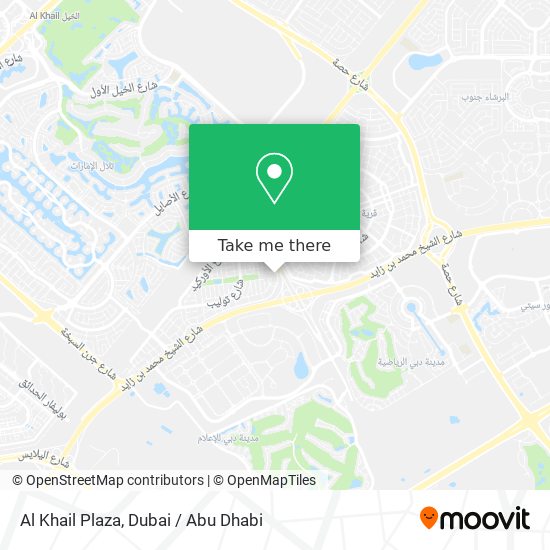 Al Khail Plaza map