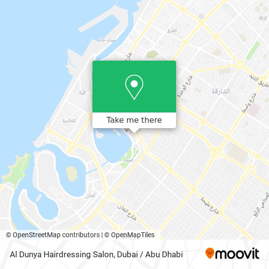 Al Dunya Hairdressing Salon map