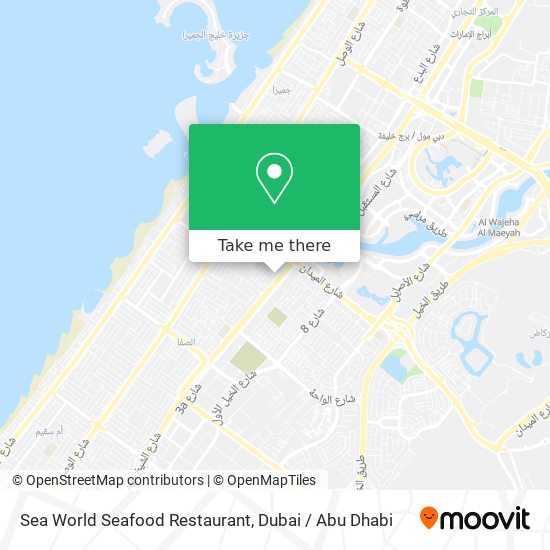 Sea World Seafood Restaurant map