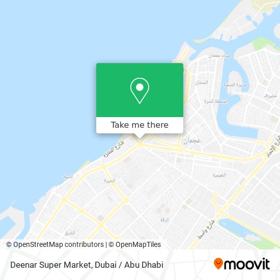 Deenar Super Market map