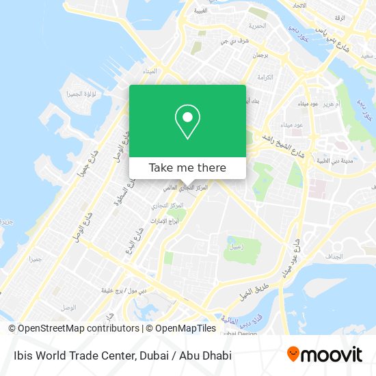Ibis World Trade Center map