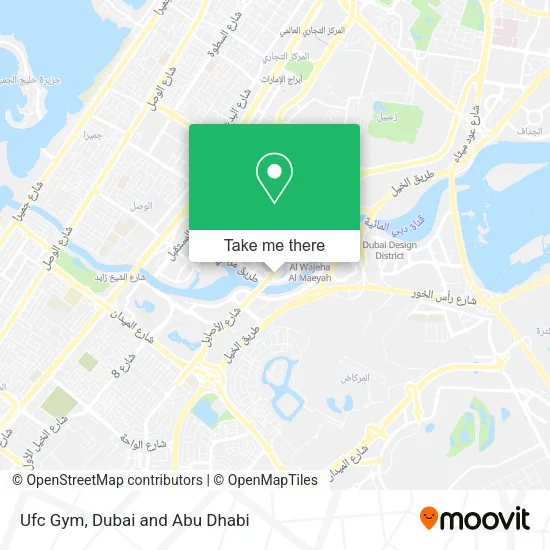 Ufc Gym map