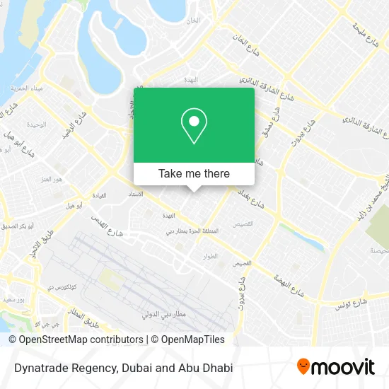 Dynatrade Regency map
