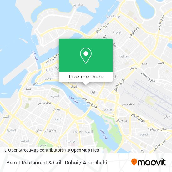 Beirut Restaurant & Grill map