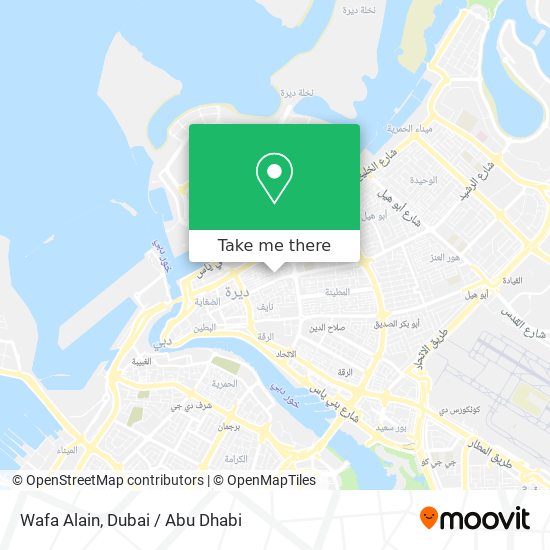 Wafa Alain map