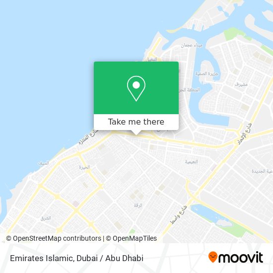 Emirates Islamic map