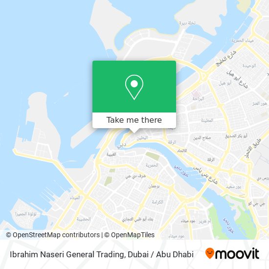 Ibrahim Naseri General Trading map