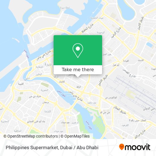 Philippines Supermarket map