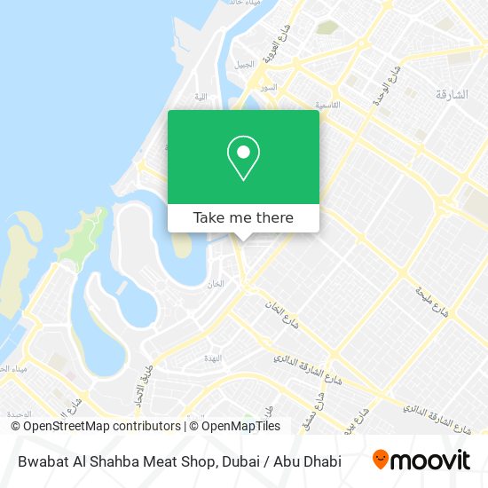 Bwabat Al Shahba Meat Shop map