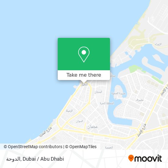 الدوحة map