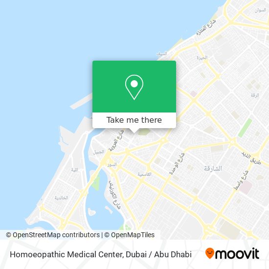 Homoeopathic Medical Center map