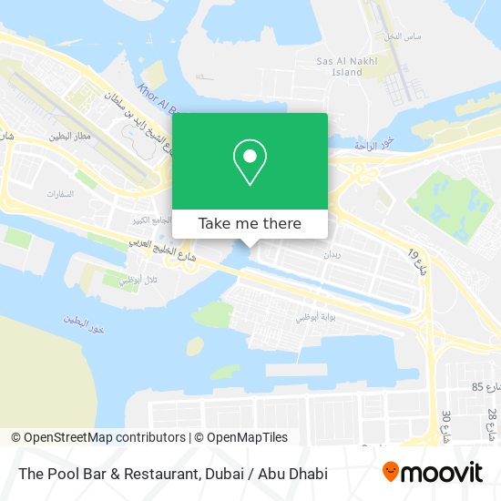 The Pool Bar & Restaurant map