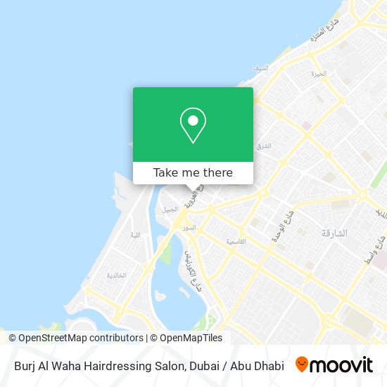 Burj Al Waha Hairdressing Salon map