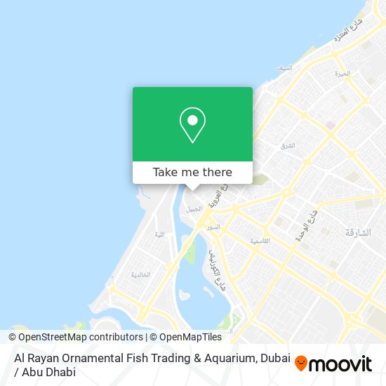 Al Rayan Ornamental Fish Trading & Aquarium map