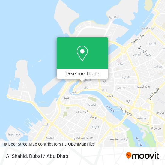 Al Shahid map