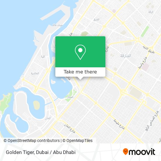 Golden Tiger map