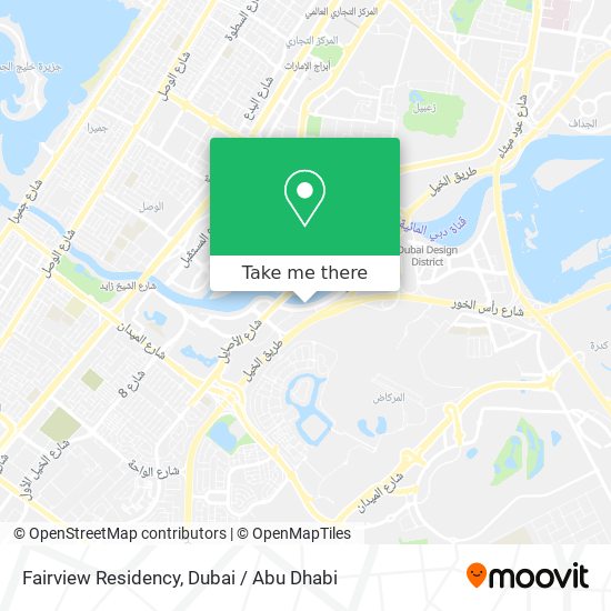 Fairview Residency map