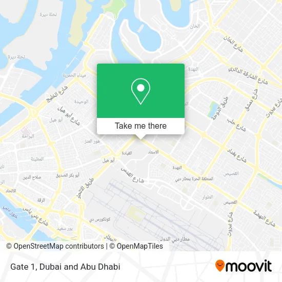Gate 1 map