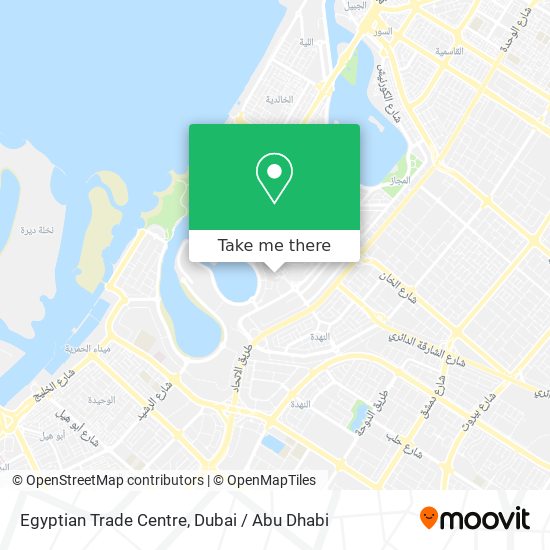 Egyptian Trade Centre map