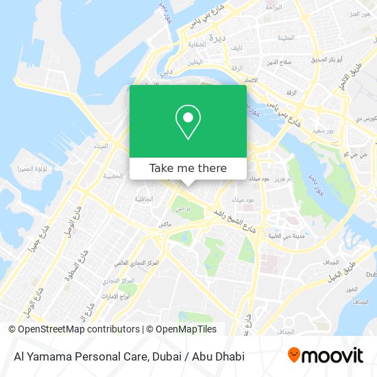 Al Yamama Personal Care map