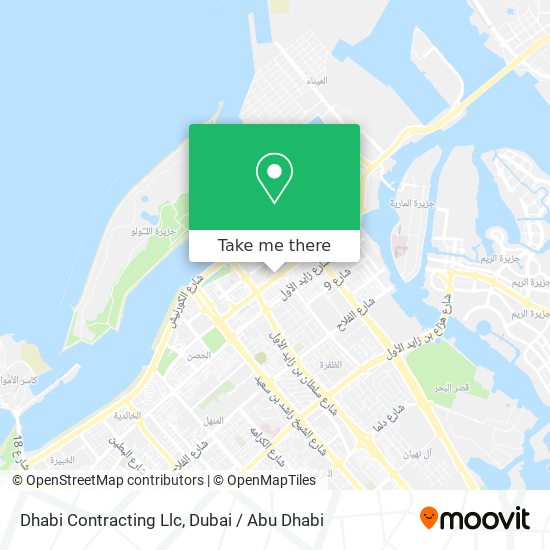 Dhabi Contracting Llc map