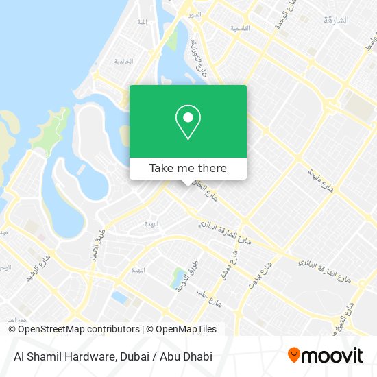 Al Shamil Hardware map