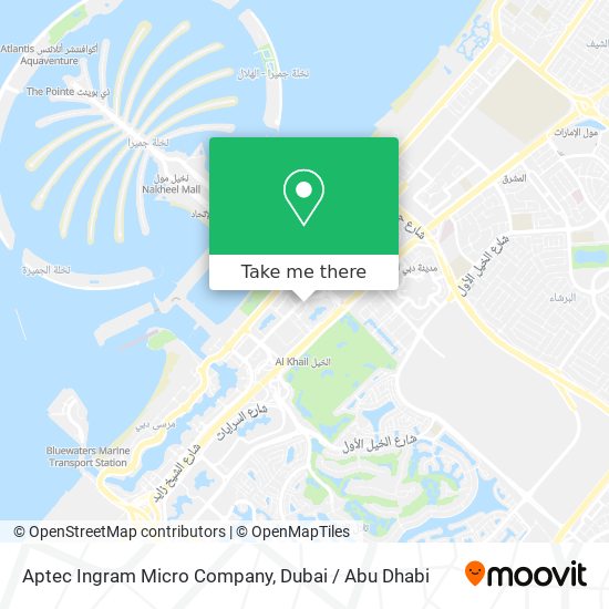 Aptec Ingram Micro Company map