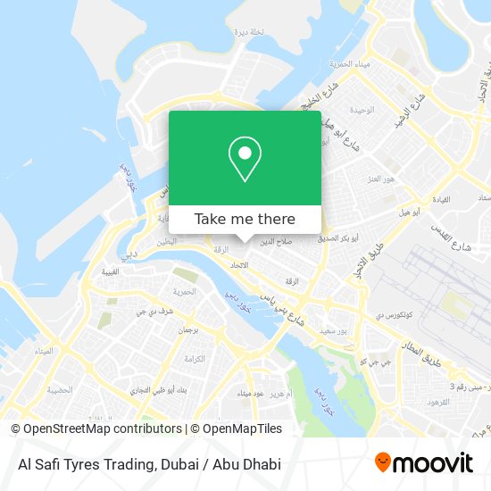 Al Safi Tyres Trading map