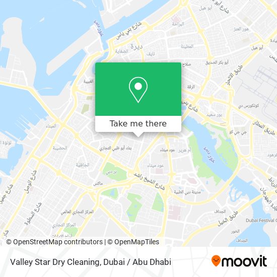 Valley Star Dry Cleaning map